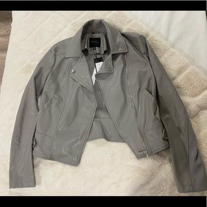 NWT Vegan Leather Jacket